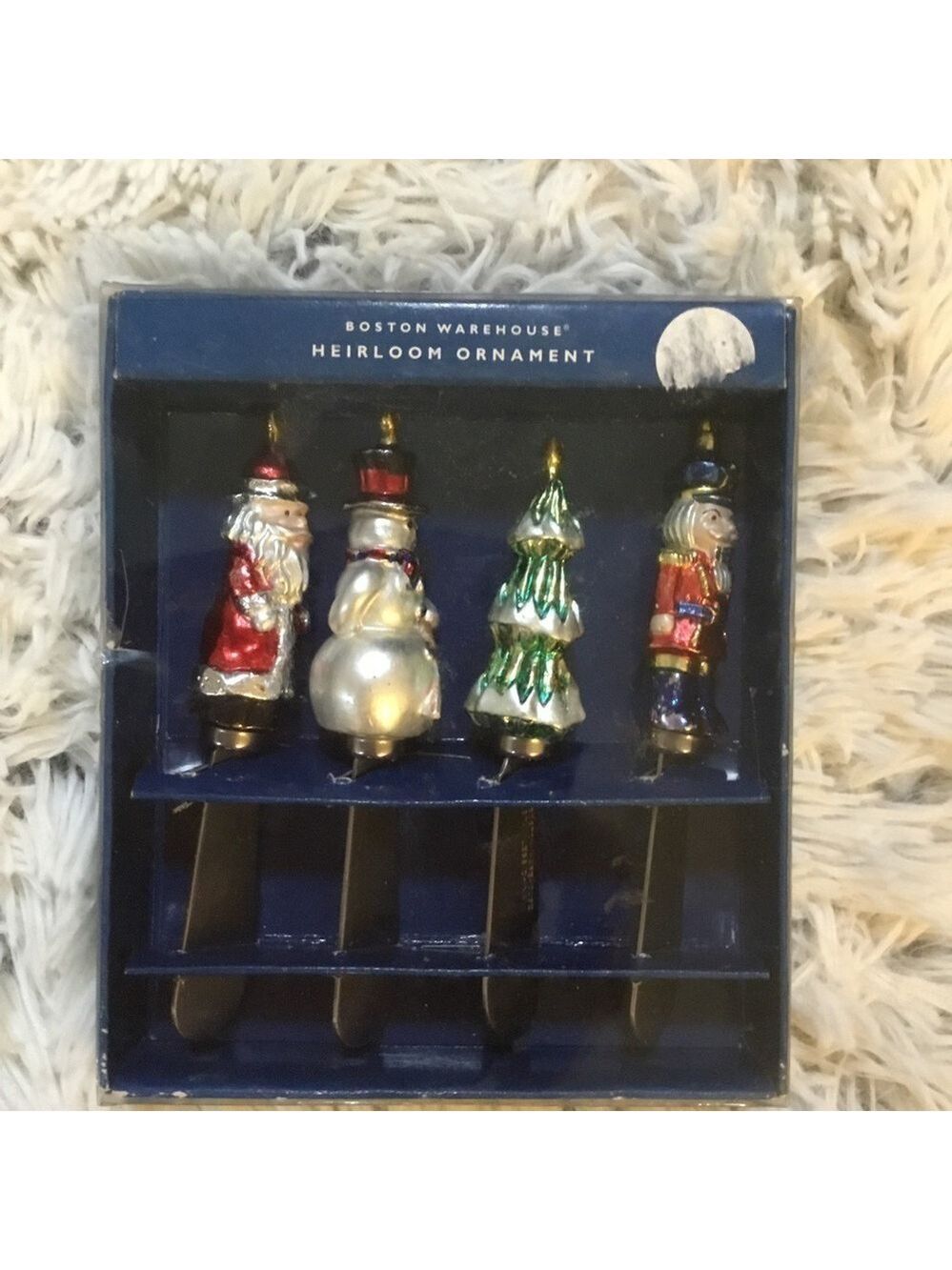 HEIRLOOM Ornament stainless steel blade Spreader set in original box but…